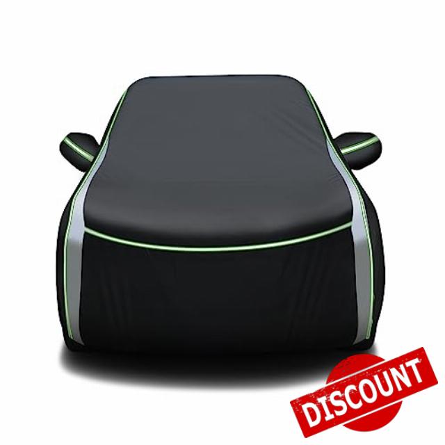 Cartist Full Car Cover Fits for Jeep Grand Cherokee 1993-2023 2024 All Weather Car Covers Outdoor for Grand Cherokee SUV Waterproof UV Protection with 2 Zippers & Reflective Safety Strips