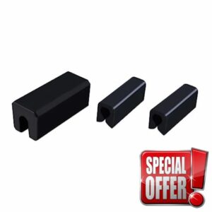 HQPARRTS Transom Saver Support and Trailering Motor Locks Compatible With Single Ram Outboard Mercury Evinrude Johnson Yamaha Honda and Tohatsu (3 Pcs Support Kit)