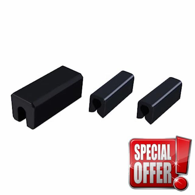 HQPARRTS Transom Saver Support and Trailering Motor Locks Compatible With Single Ram Outboard Mercury Evinrude Johnson Yamaha Honda and Tohatsu (3 Pcs Support Kit)