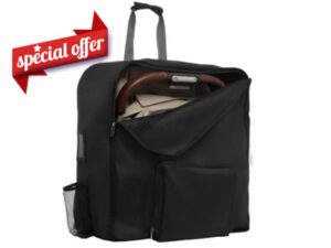 Birdee Stroller Travel Bag For Designed For Bugaboo Butterfly & UPPAbaby MINU V2 and MINU - Stroller Gate Check Bag - Backpack For Airplane Travel