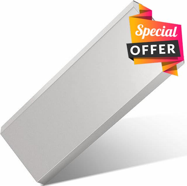 256GB External SSD Up to 490MB/s