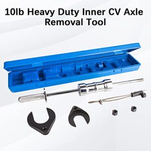 CV Axle Removal Tool 10 Pounds Heavy Duty Slide Hammer 63mm 48mm CV Joint Fork Adapter Attachments