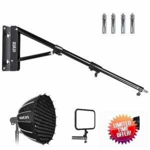 Wall Mount Triangle Boom Arm for Ring Light