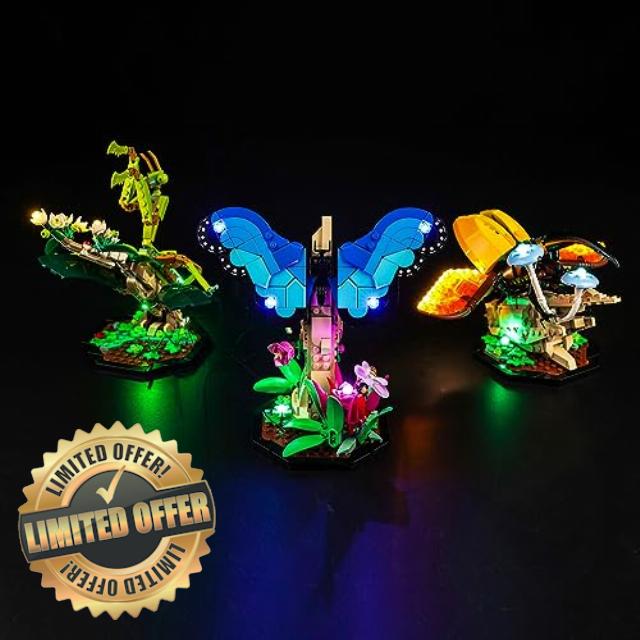 BrickBling LED Light for Lego 21342 The Insect Collection