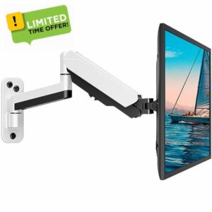 MOUNT PRO Single Monitor Wall Mount for 13 to 32 Inch Computer Screens