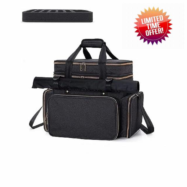 Large DND - RPG books and accessories bag with miniature tray