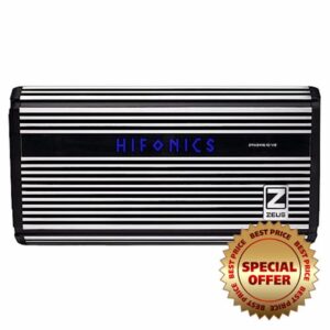 Hifonics ZRX2416.1DV2 Zeus ZRX V2 Compact 2400 Watt Super D-Class Mono Block Amplifier