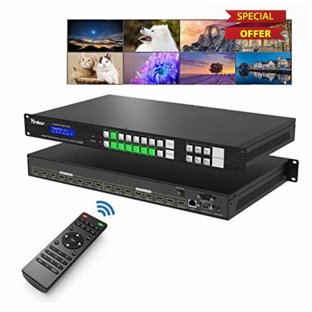 Yinker 8x8 HDMI Matrix 4K