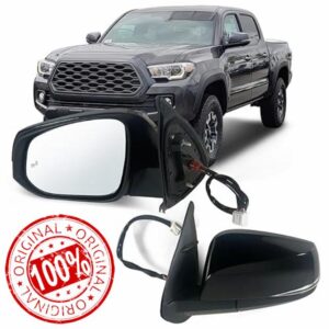 Lqito Left Driver side Mirror Fits 2016-2022 Toyota Tacoma With Power Glass