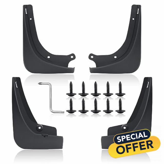 ROADGIVE 4PCS Mud Flaps Splash Guards for Tesla Model 3(2019-2023)