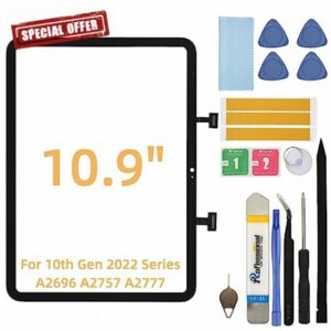 UYGHHK for iPad 10th Generation Screen Replacement Repair Kit