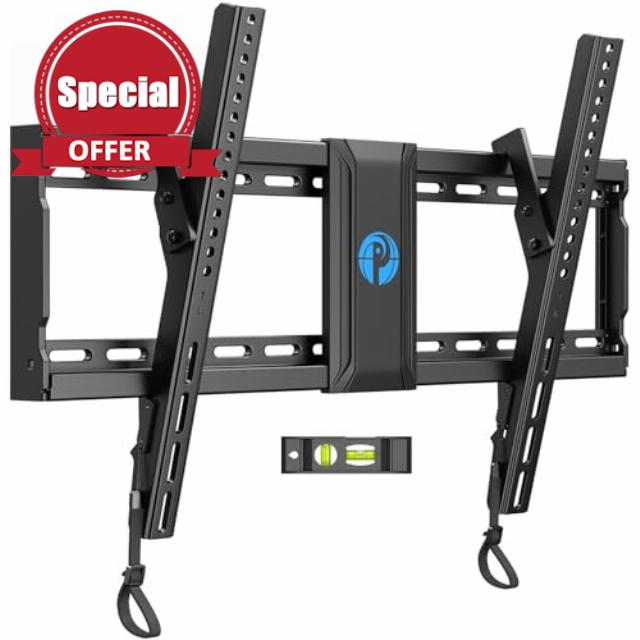 Pipishell Tilting TV Wall Mount for Most 37–82 inch TVs up to 132 lbs