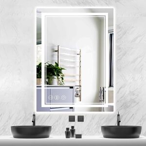 Lighted Bathroom Mirror for Wall