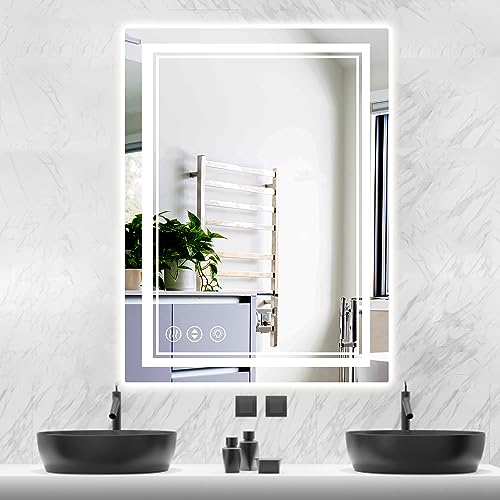Lighted Bathroom Mirror for Wall