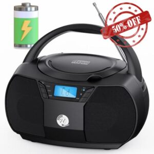 Bluetooth CD Player Boombox