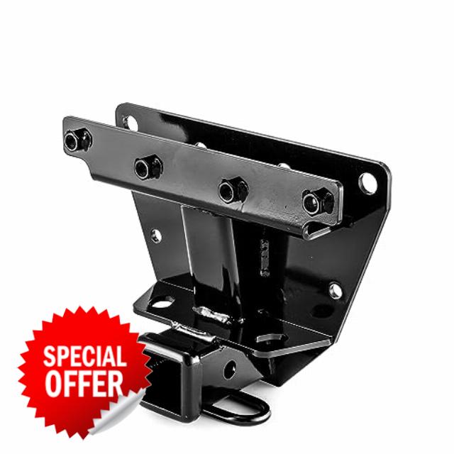 WeiSen 2" Rear Trailer Hitch Receiver Class 3 Towing Hitch Compatible with 2005-2010 Jeep Grand Cherokee WK
