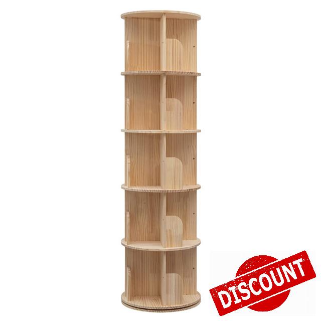 Bear Qiaqia Bookcase (Five Tier)