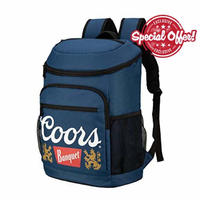 Beer Cooler Backpack Insulated 21 Liter Leak Proof Soft Cooler for Beach Camping Hiking Picnic