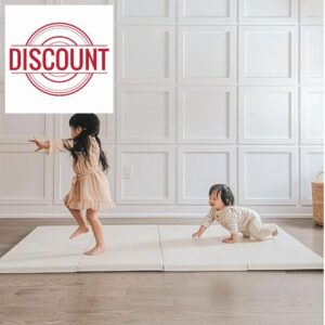 Wunderkids Deluxe Folding Baby Play Mat - Perfect for Crawling