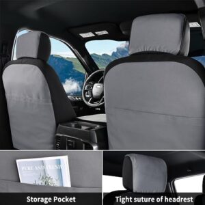 Waterproof Canvas Seat Protector for Car Seat Cushions for Kids & Dogs