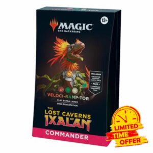 Magic: The Gathering The Lost Caverns of Ixalan Commander Deck - Veloci-ramp-tor (100-Card Deck