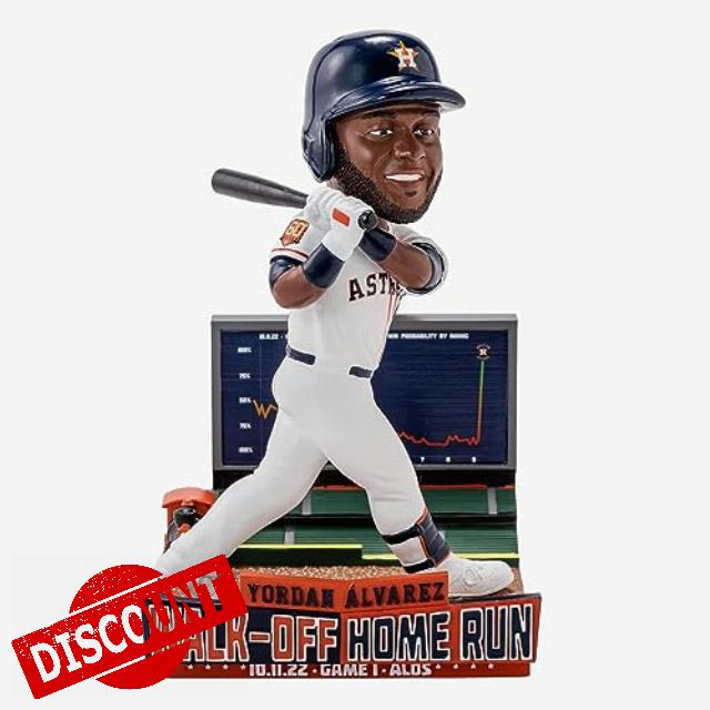 Yordan Alvarez Houston Astros Walk Off Home Run Bobblehead MLB Baseball
