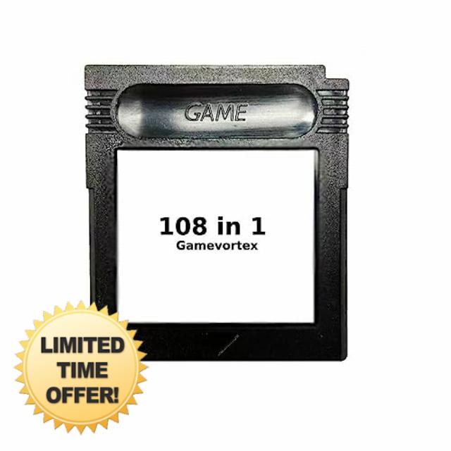 Super Cartridge 108 in 1 Game Boy Color GBC 16bits Video Game Cartridge Card For Handheld Console