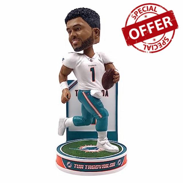 Tua Tagovailoa Miami Dolphins Hero Series Bobblehead NFL Football