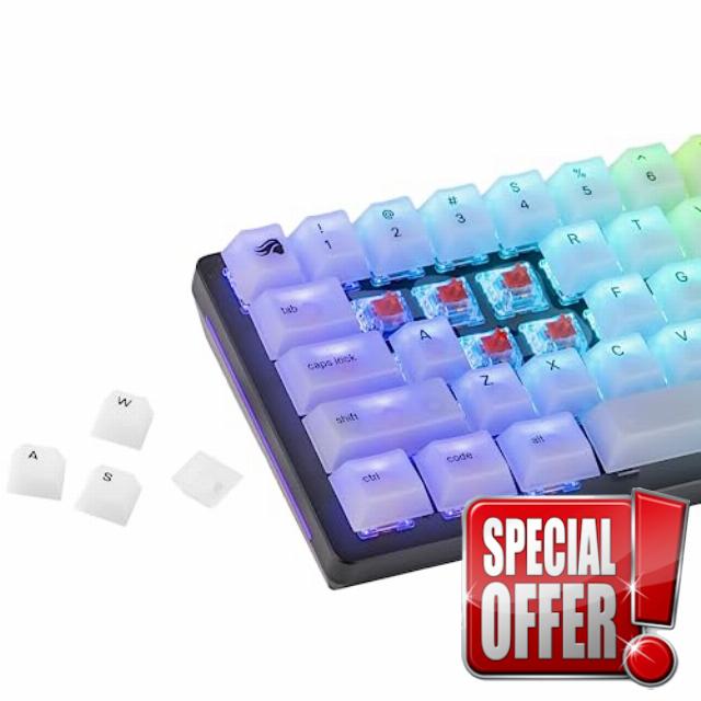 Glorious Polychroma RGB Keycaps - (ANSI)