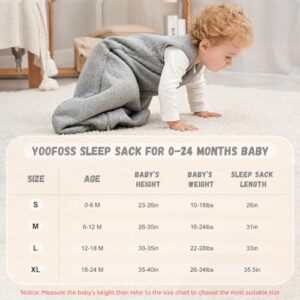 100% Cotton Toddler Sleeping Sack with 2-Way Zipper Warm Quilted Sleepsack