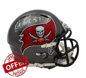 Rob Gronkowski Signed Tampa Bay Buccaneers Speed NFL Mini Helmet - Autographed NFL Mini Helmets