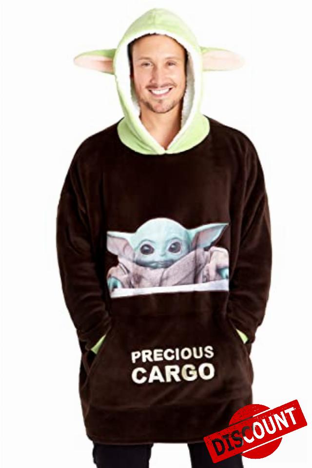 Disney The Mandalorian Blanket Hoodie