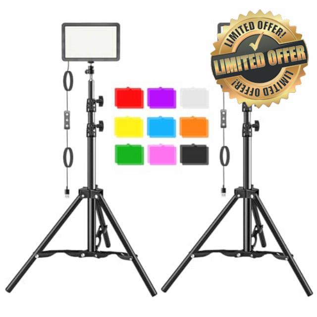 LED Video Light Kit 2Pcs