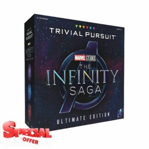 TRIVIAL PURSUIT: Marvel Cinematic Universe Ultimate Edition | Collectible Trivia Board Game Featuring 6 Infinity Stone Location Movers and 1800 Questions from MCU Phases 1-3