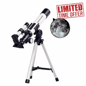 NOBLEDUCHESS Astronomical Telescope for Kids- Professional Stargazing HD Refractor Telescope 400mm Focal Length