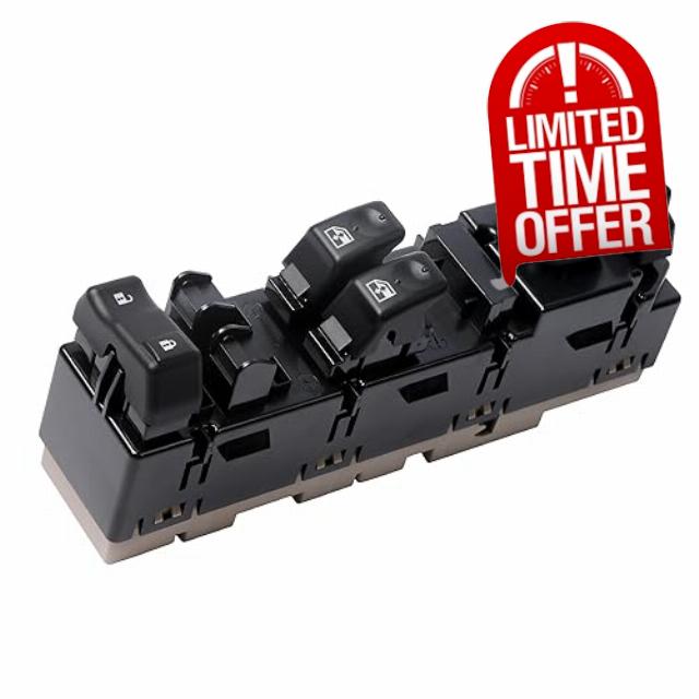15883322 Driver Side Power Window Switch with Folding Mirror Switch Fit for 2003-2007 Chevrolet Silverado