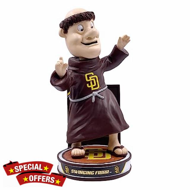 The Swinging Friar San Diego Padres Hero Series Bobblehead MLB Baseball