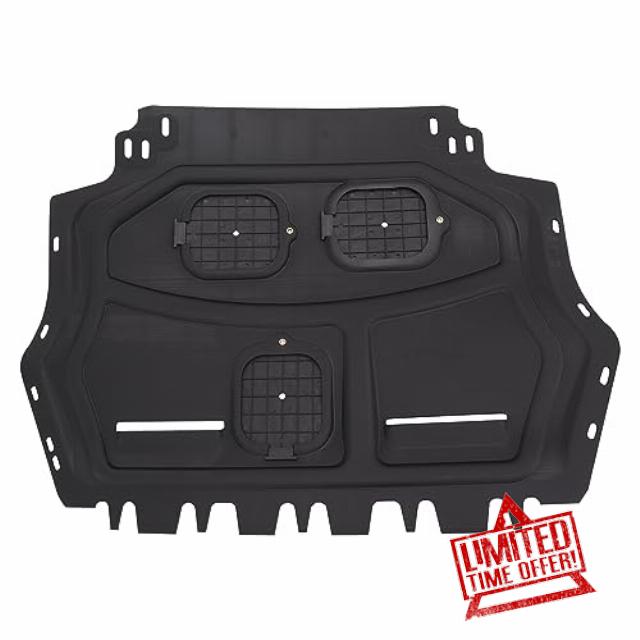 FSHero Riding Front Engine Splash Shield Fit for Volkswagen VW Jetta 2006-2018 Front Skid Plate Underbody Guard Cover