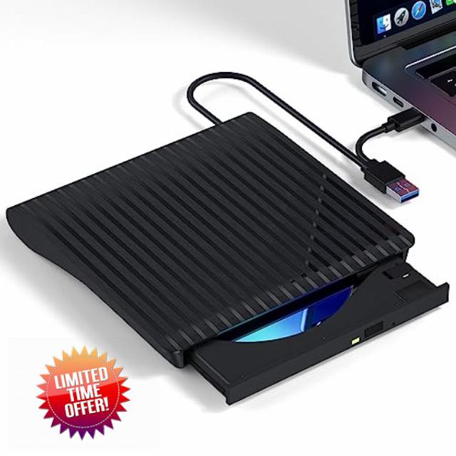 External CD/DVD Drive for Laptop