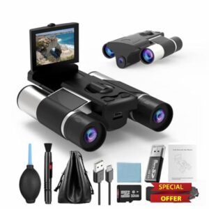 Digital Binoculars with Built-in 40MP Camera - 10x Optical Zoom
