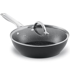 Deep Saute Pan 10 Inch for All Cooktops