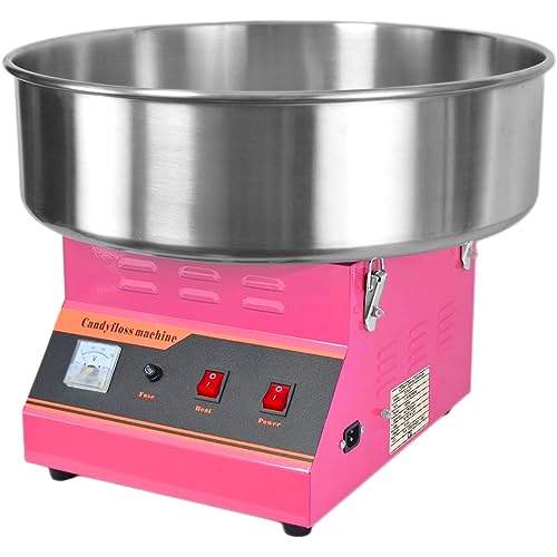 Commercial cotton candy machine with Stainless Steel Bowl and Sugar Scoop