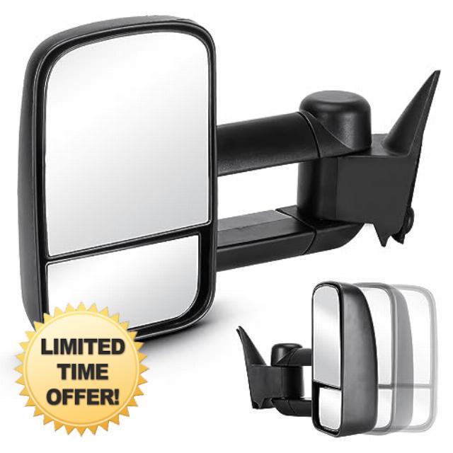 Pair of Towing Mirrors Fit for Chevy GMC 88-1998 C/K 1500