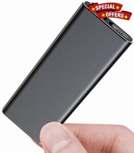 32GB Digital Voice Recorder Magnetic - NPTCL Timer Recorder 2240Hour Voice Activated Recorder Noise Reduction Audio Recording Device for Meetings Lectures Class