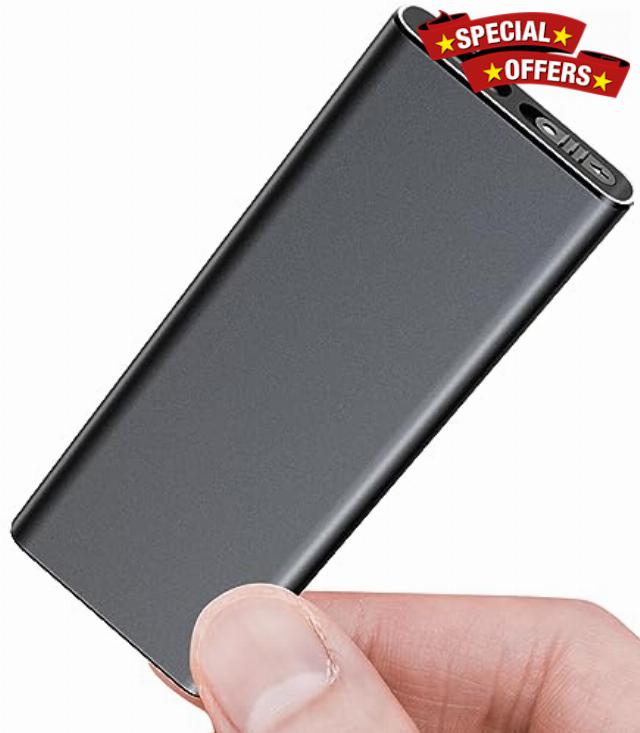 32GB Digital Voice Recorder Magnetic - NPTCL Timer Recorder 2240Hour Voice Activated Recorder Noise Reduction Audio Recording Device for Meetings Lectures Class