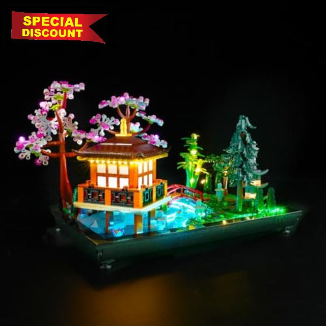 DALDED LED Lighting Kit for Lego Icons Tranquil Garden 10315