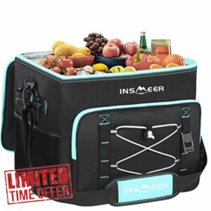 [2023 Upgrade] INSMEER Large Cooler Bag 90 Cans/55L