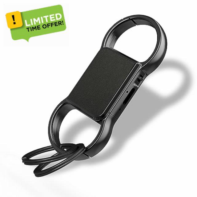 64GB Keychain Voice Recorder