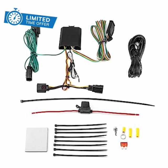 WeiSen 4-Pin Trailer Wiring Harness Compatible with 2011-2016 Chrysler Town and Country