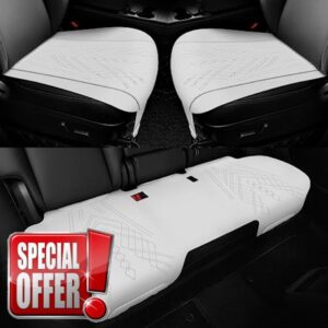 TTMiku 3-Pack Tesla Car Seat Cover for Model Y 2020-2023